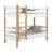 Etagenbett aus Holz Weiß-Eiche – Kinderzimmer, Massivholz, skandinavischer Stil