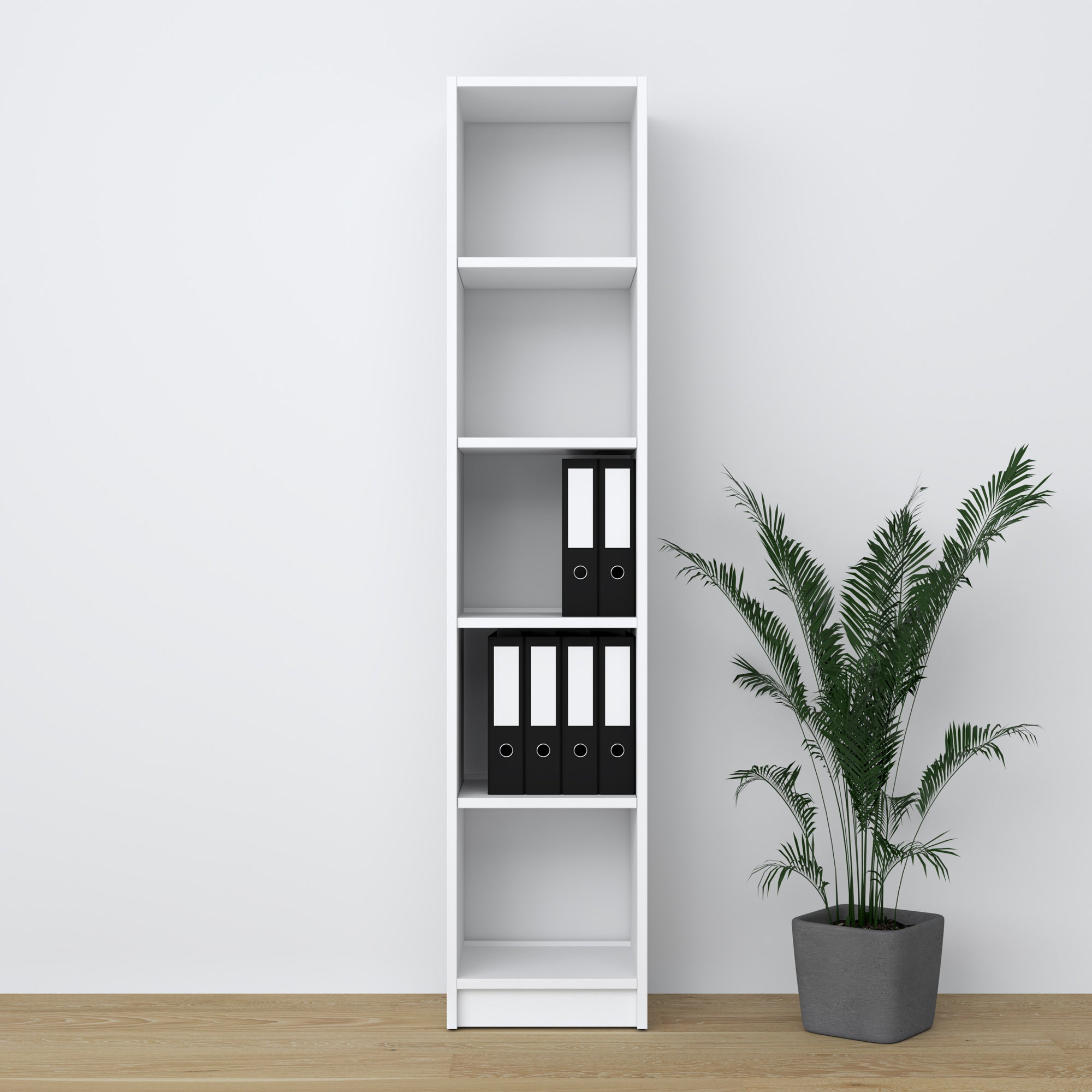 Wooden shelf N01 white