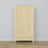 Kiefer Kleiderschrank 2D1S Scandi Kiefer farblos