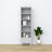 Holzregal 1S 57 Scandi grau