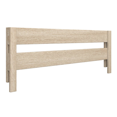 Bed fall protection | bleached oak