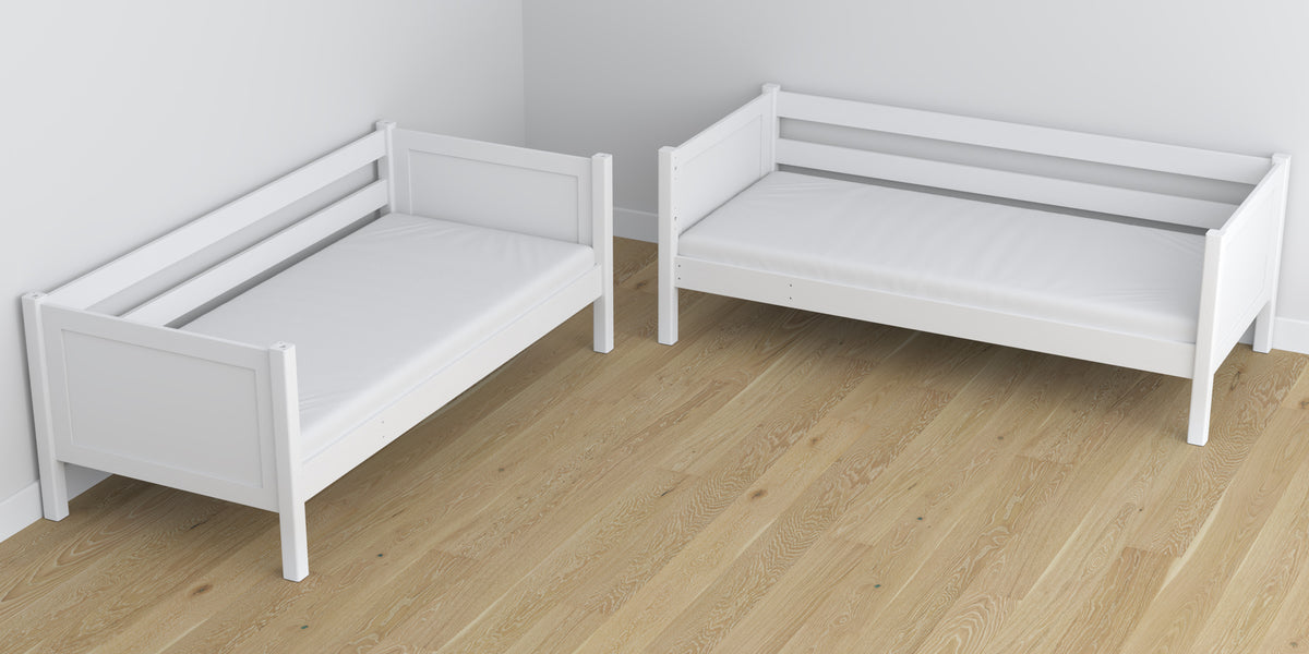 Łóżko piętrowe N02 biały – dodatkowy widok, Nizio Home