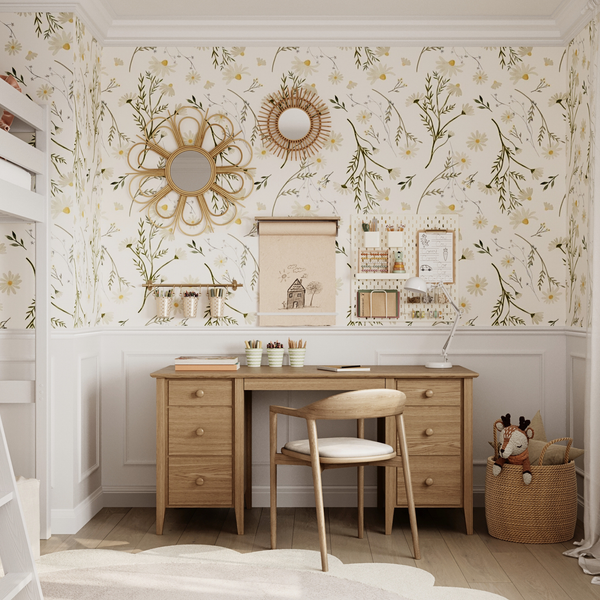 Eichenschreibtisch 6S Scandi Eiche natur