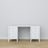 Wooden desk 6S Scandi white