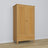 Kiefer Kleiderschrank 2D1S Scandi Kiefer natur