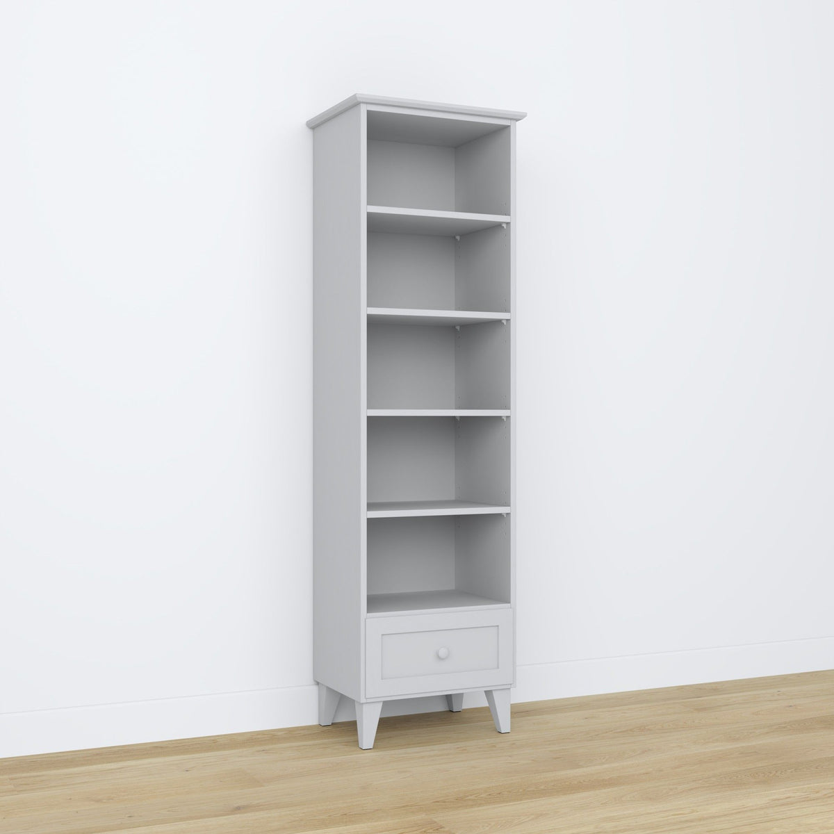 Holzregal 1S 57 Scandi grau