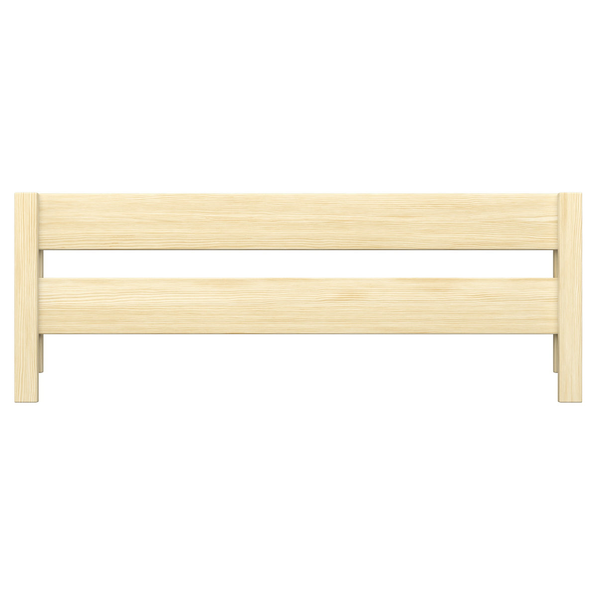 Bed fall protection | clear pine