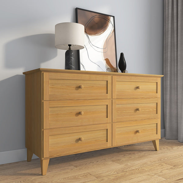 Kiefer Kommode 6S 154 Scandi Kiefer natur