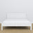 Doppelbett Weiß – Lattenrost aus Holz, Nizio Home