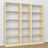 Holzregal N01 Kiefer klar lackiert