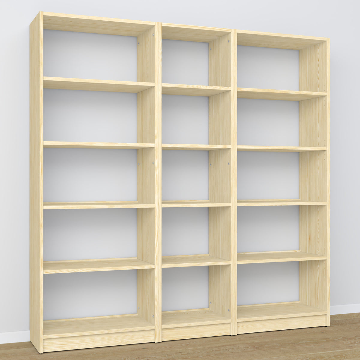 Holzregal N01 Kiefer klar lackiert