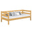 Holz-Sofabett Kiefer natur – Kinderzimmer, skandinavischer Stil Nizio