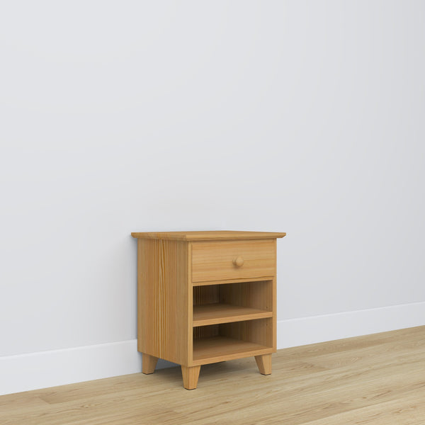 Kiefer Nachttisch 1S N02 Scandi Kiefer natur