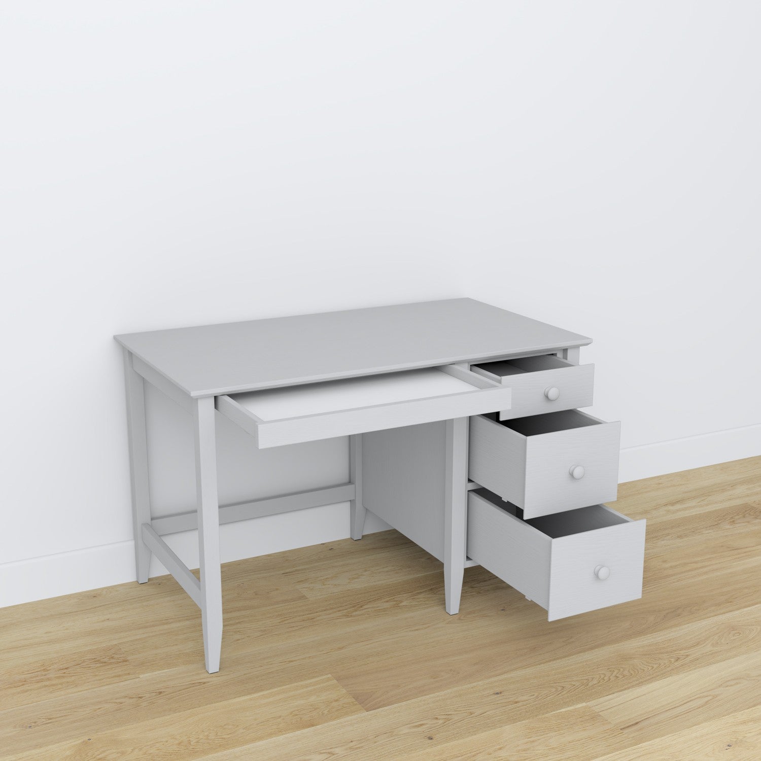 Wooden desk 3S Scandi grey