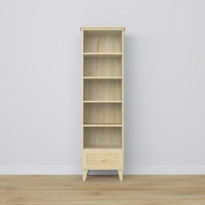 Pine shelf 1S 57 Scandi clear pine
