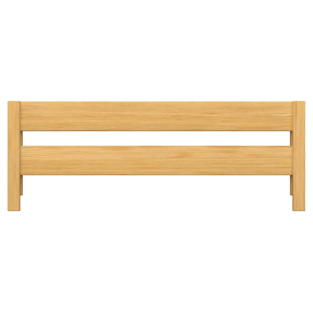 Bed fall protection | natural pine