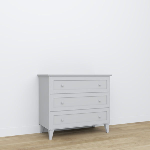 Holzkommode 3S 105 Scandi grau