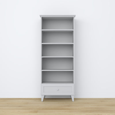 Holzregal 1S 80 Scandi grau