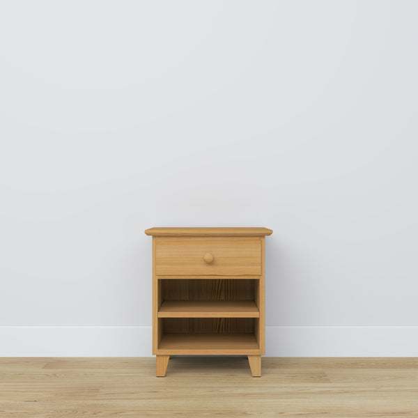 Kiefer Nachttisch 1S N02 Scandi Kiefer natur