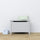Holztruhe Scandi grau