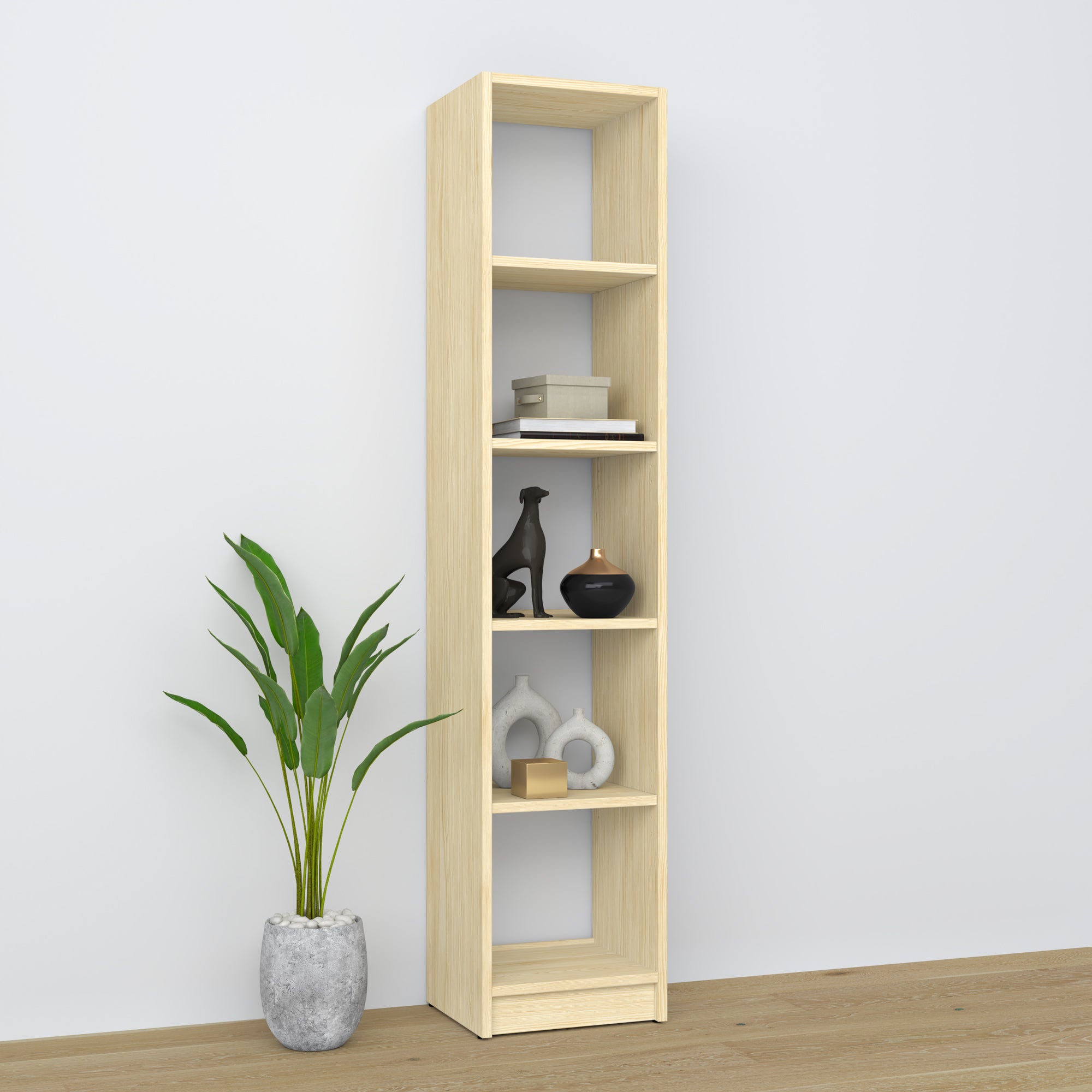 Holzregal N01 Kiefer klar lackiert