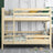 Bed fall protection | clear pine