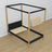 Bett Schwarz-Eiche mit Baldachin – Details aus Holz und Verbindungen, Nizio Home