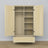 Kiefer Kleiderschrank 2D1S Scandi Kiefer farblos