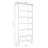 Holzregal 1S 80 Scandi grau