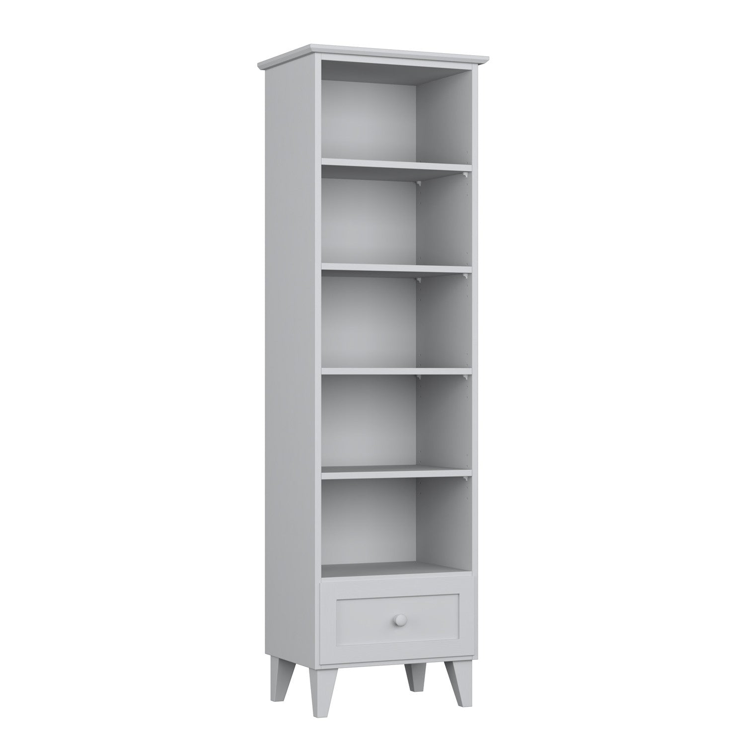 Holzregal 1S 57 Scandi grau