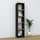 Holzregal N01 schwarz / Eiche