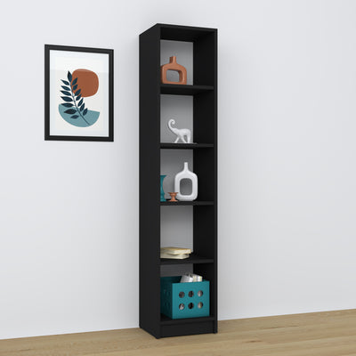 Holzregal N01 schwarz