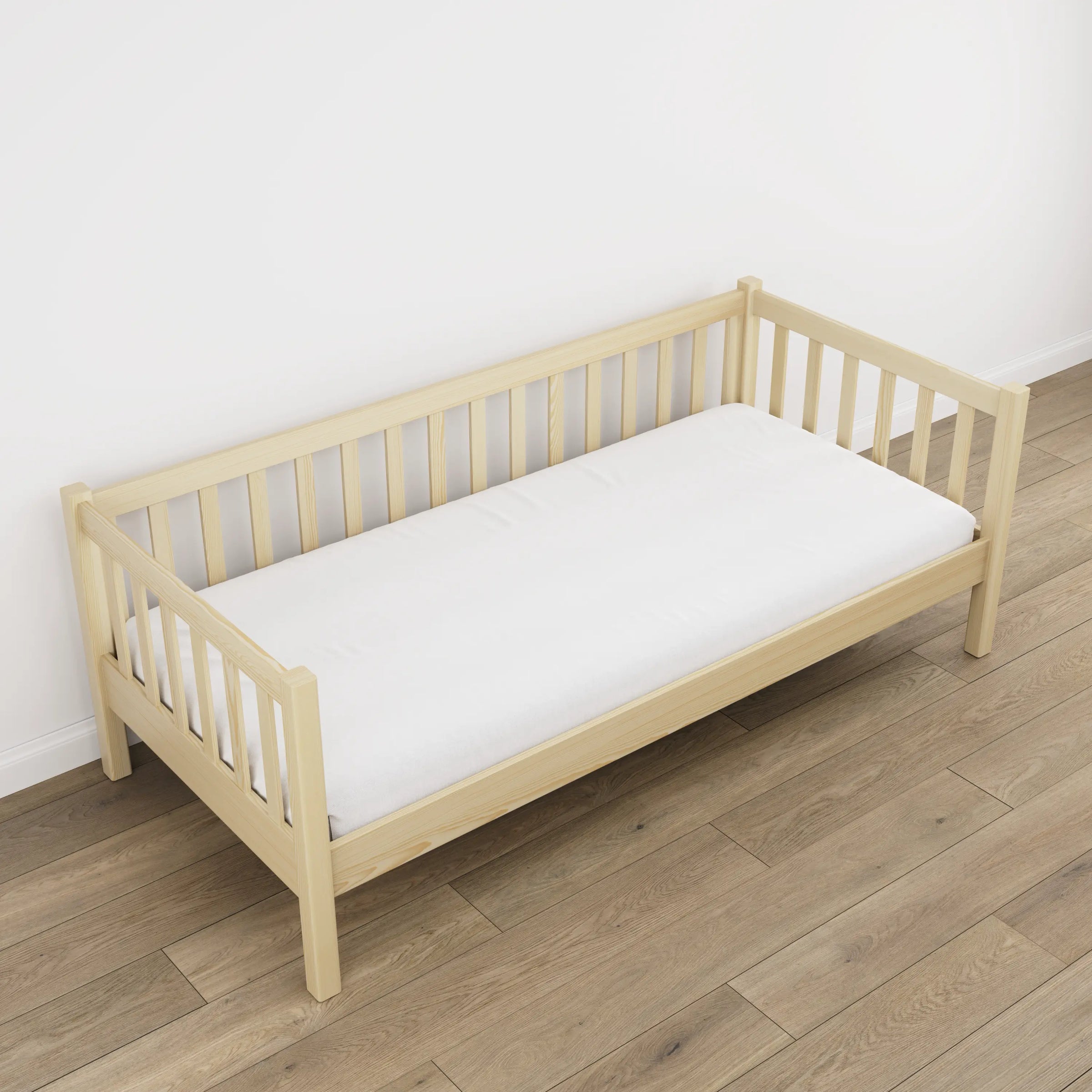 Łóżko sofa N03 sosna bezbarwna – dodatkowy widok, trwała jakość Nizio Home