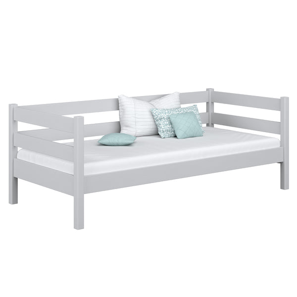 Holz-Schlafsofa N01 grau