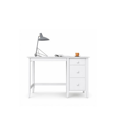 Holzschreibtisch 3S Scandi weiß