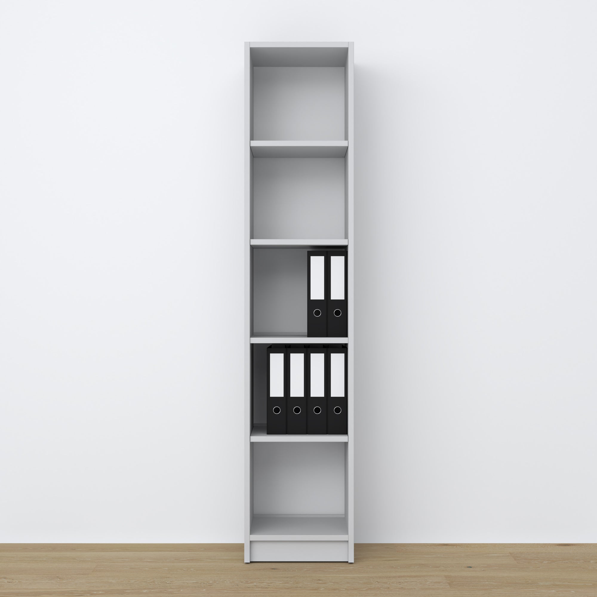 Wooden shelf N01 grey