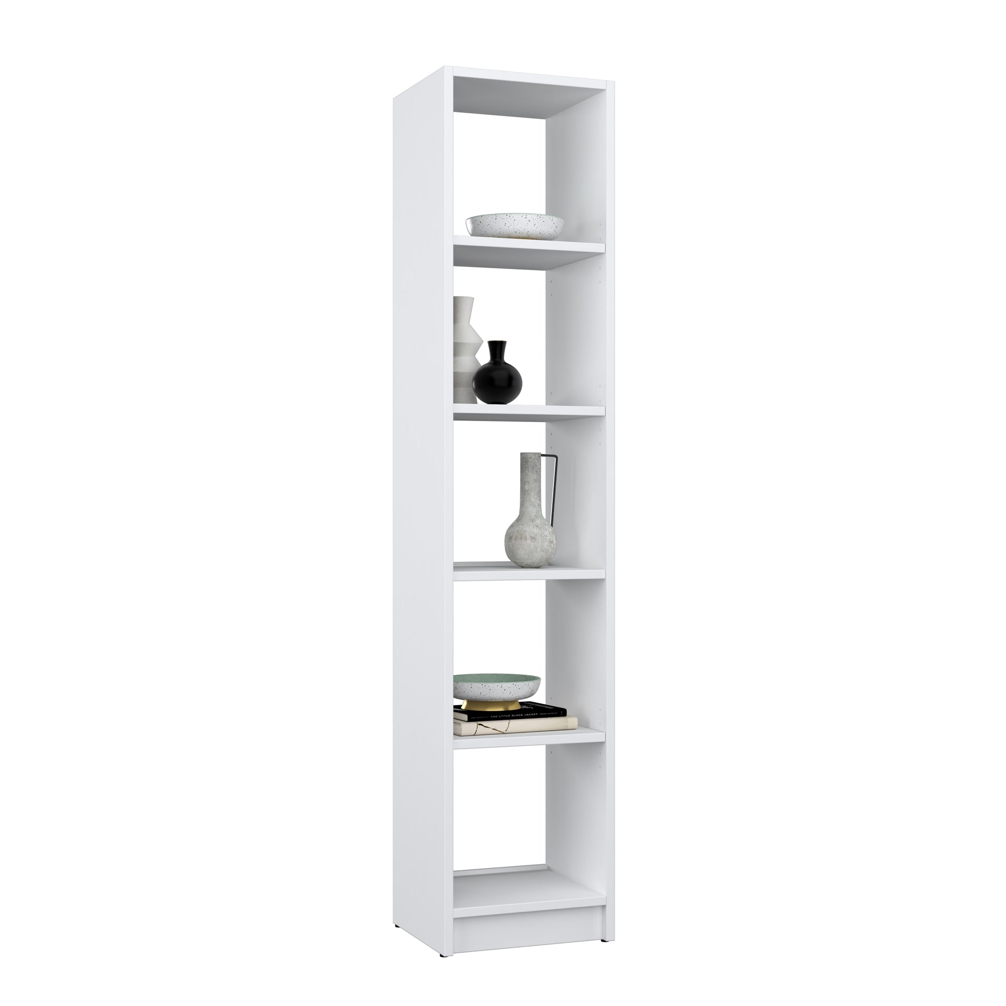 Wooden shelf N01 white