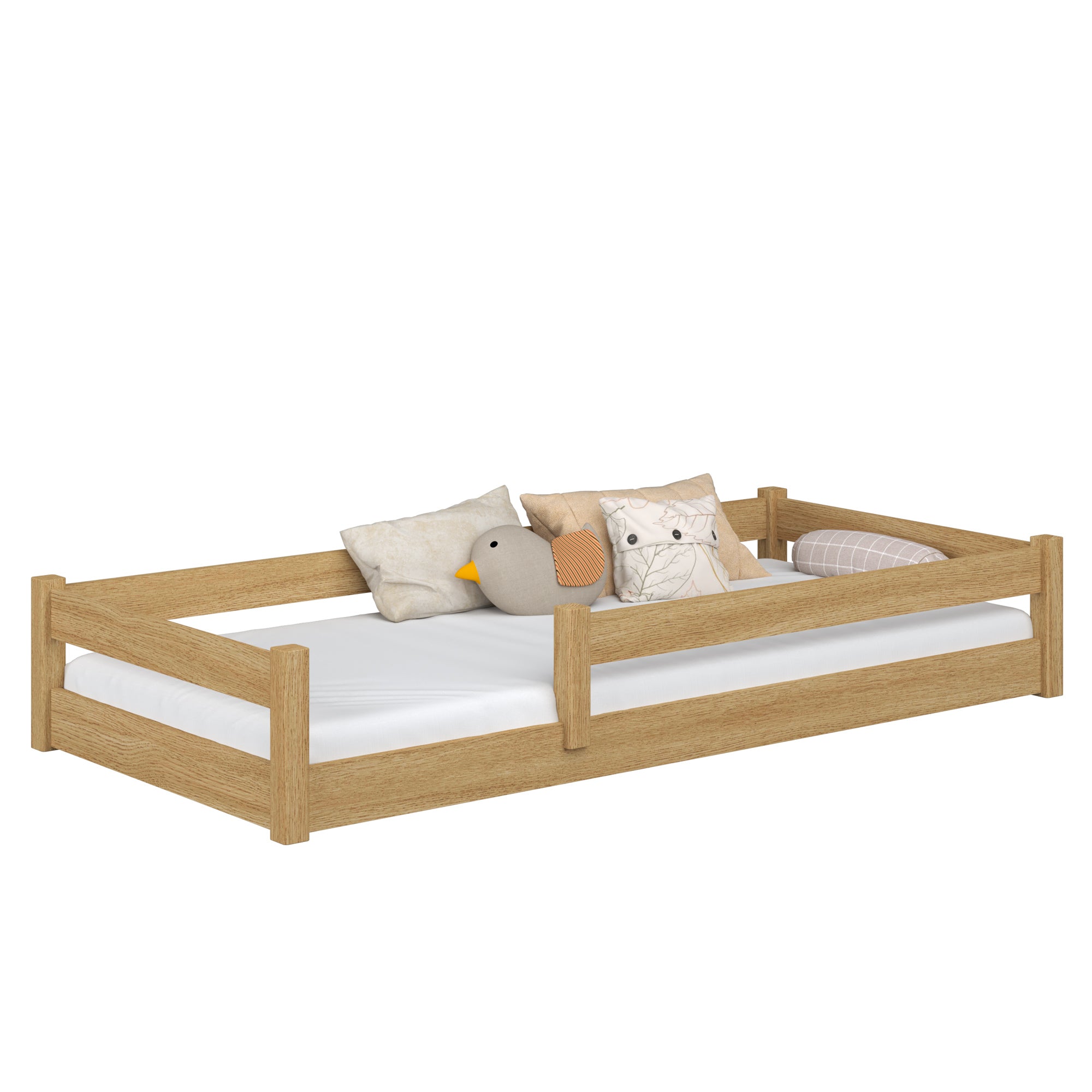 Oak low bed N02 oak natural