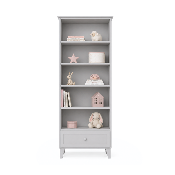 Holzregal 1S 80 Scandi grau