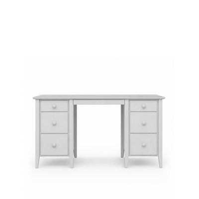 Holzschreibtisch 6S Scandi grau