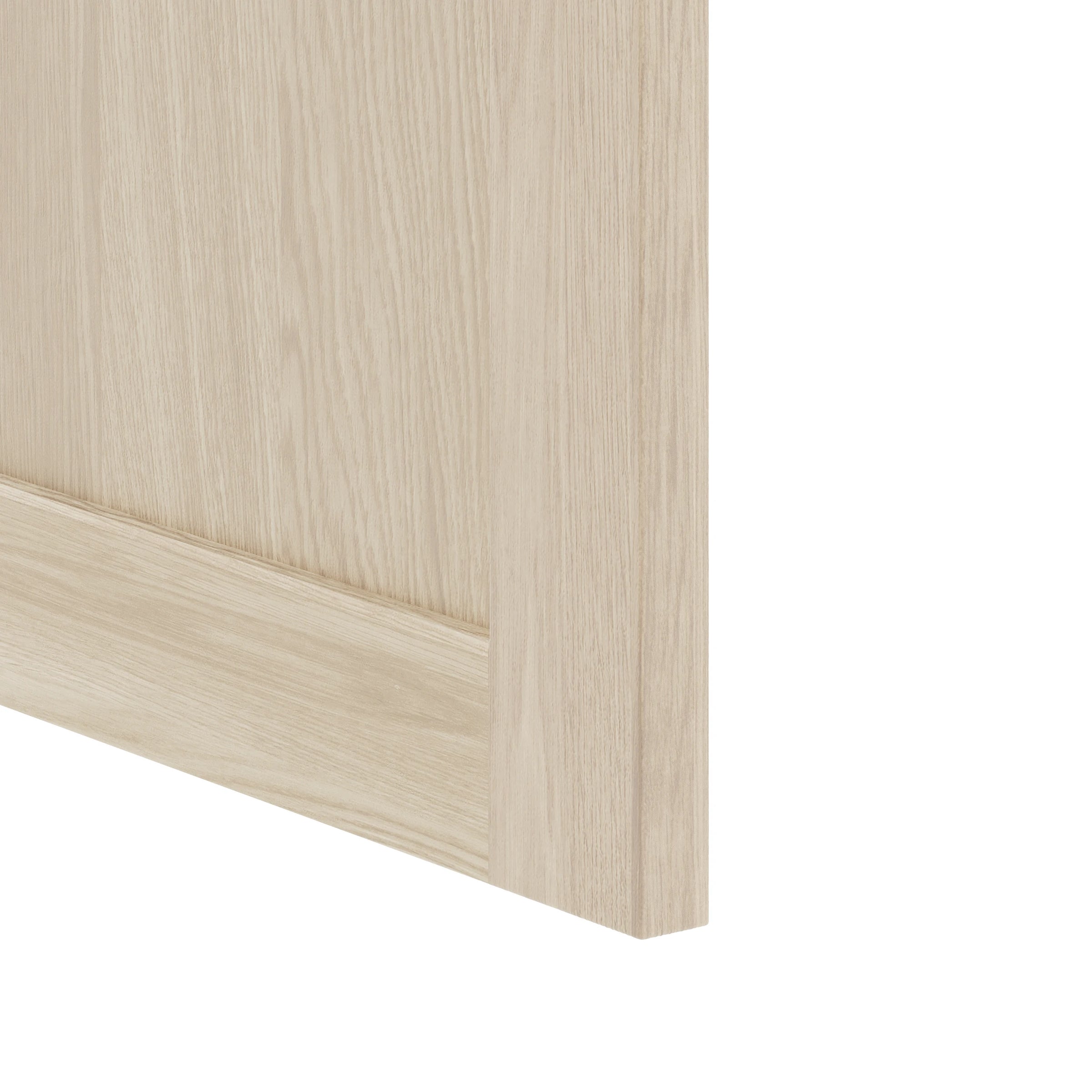 Bleached oak furniture front